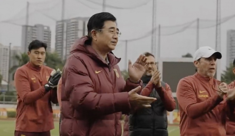 U20亞洲杯開賽在即，足協(xié)主席宋凱探班U20國青隊