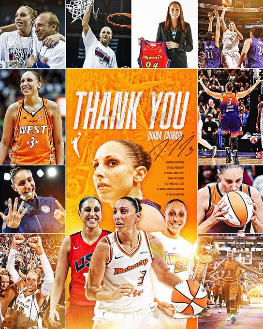  傳奇落幕！WNBA巨星陶樂西宣布退役 結(jié)束20年職業(yè)生涯