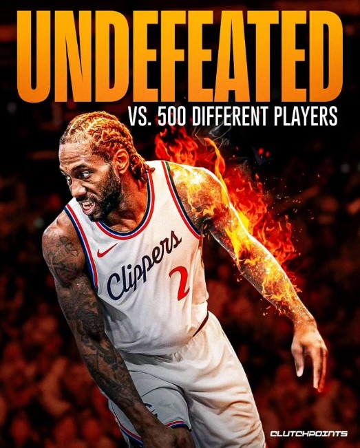  罕見統(tǒng)計！小卡對500球員保持不敗NBA首人 榜單2-6僅老詹非他隊友