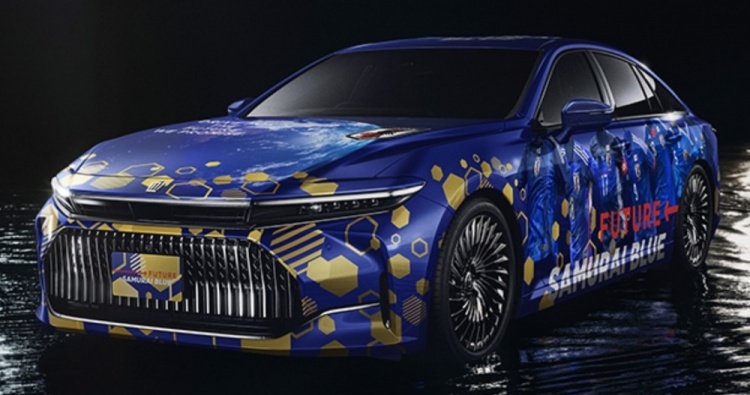  與車企聯(lián)動，日本足協(xié)與豐田汽車共同打造日本國家隊特別車型
