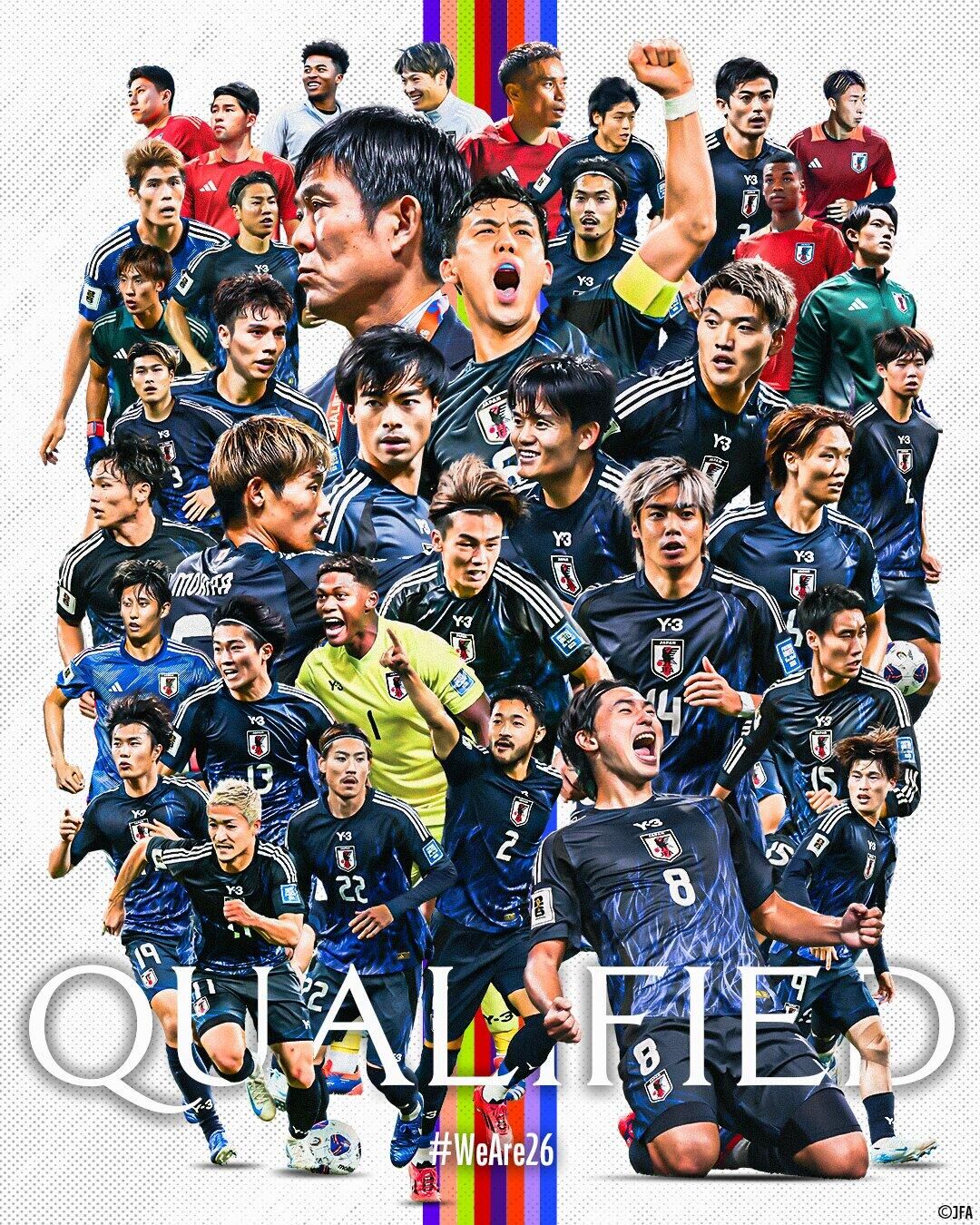  斷層領(lǐng)先！日本7輪6勝1平提前晉級(jí)世界杯，全球除東道主外首隊(duì)！