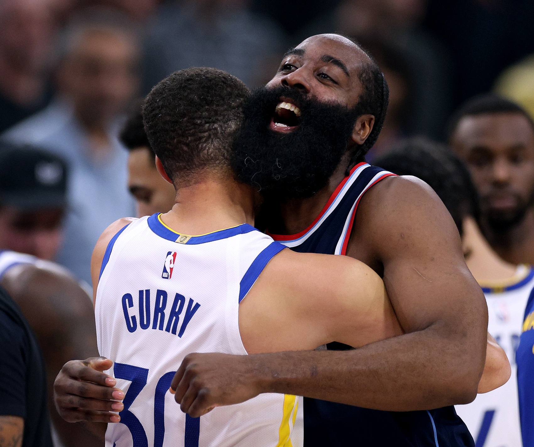  諸神黃昏！庫里哈登先后50+ NBA歷史首次兩名35歲以上球員轟50+！